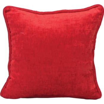 Image for Red Lion Hotels Throw Pillows Chenille 14x14" Red Case Of 10 from HD Supply