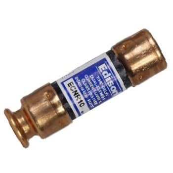 Image for Bussmann® 10 Amp 250 Volt Dual-Element Time-Delay Cartridge Fuse from HD Supply