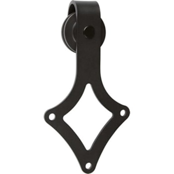 Delaney Hardware Barn Door 6000 Series 6ft Black, Diamond