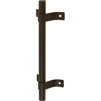Image for Delaney Hardware Barn Door Handle Black Tubular H32 from HD Supply