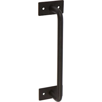 Image for Delaney Hardware Barn Door Handle Black Rd 036 from HD Supply