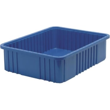 Image for Quantum Storage Systems® Blue Grid Container 22-1/2x17-1/2x6 In Package Of 3 from HD Supply