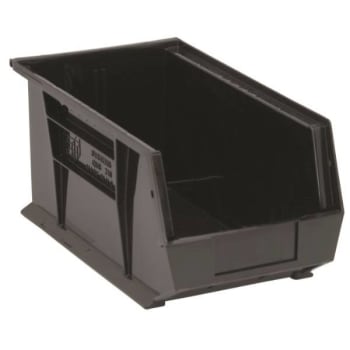 Quantum Storage Systems® Black, Hang Bins 14-3/4x8-1/4x7 In Package Of 12