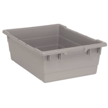 Image for Quantum Storage Systems® Gray Cross Stack Tub 23-3/4x17-1/4x8 In Package Of 6 from HD Supply