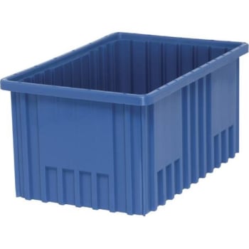 Image for Quantum Storage Systems® Blue Grid Container 16-1/2x10-7/8x8 In Package Of 8 from HD Supply