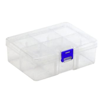 Image for Quantum Storage Systems® Clear Storage Boxes 6-3/4x4-3/4x2-1/4 In Package Of 12 from HD Supply