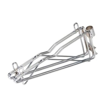 Image for Quantum Storage Systems® Wire Post Cantilever Double Arm - Chrome 1-14l Inch from HD Supply