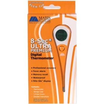Healthsmart Mabis® Glow-In-The-Dark 8-Second Waterproof Digital Thermometer