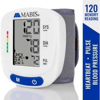 Image for Healthsmart Mabis® Digital Wrist Blood Pressure Monitor from HD Supply