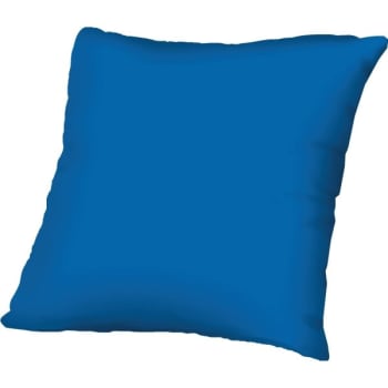 Fiberbuilt Umbrellas Custom Cushion Throw Pillow In Sunbrella Pacific Blue