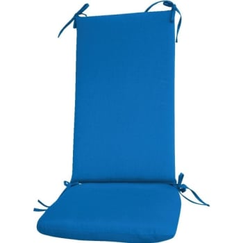 Image for Fiberbuilt Umbrellas Custom 2-Piece Rocker Cushion In Sunbrella Pacific Blue from HD Supply