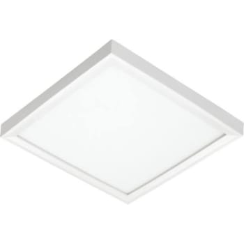 Image for Juno® Slimform Square Flush Mount Light (700lm) (White) from HD Supply