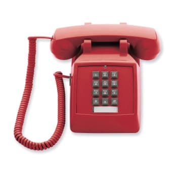 Image for Aegis® Red 1-Line Emergency Desk Phone from HD Supply