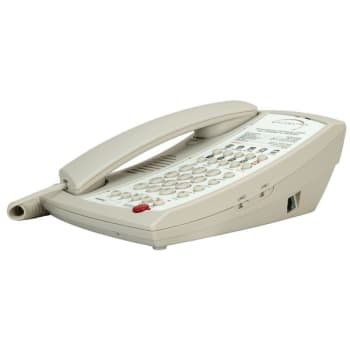 Image for TELEMATRIX® 3102MWD ASH 2-Line Speakerphone With 10-Guest Service Button from HD Supply