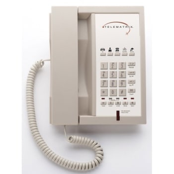 Image for TELEMATRIX® ASH 3302MWD5 A 2-Line Speakerphone With 5-Guest Service Button from HD Supply
