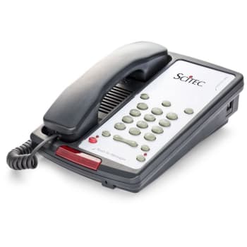 Image for Aegis® 3-08 Black 1-Line Guest Phone With 3-Service Button from HD Supply