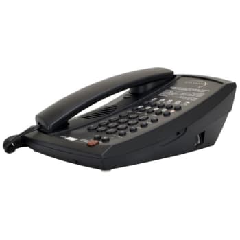Image for TELEMATRIX® Black 3100MWD 1-Line Speakerphone With 10-Guest Service Button from HD Supply