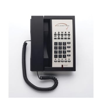 Telematrix® 3302mwd Black Two-Line Speakerphone With 10-Memory Key