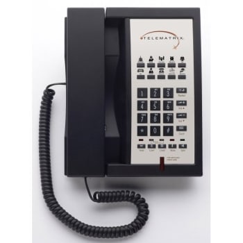 Image for TELEMATRIX® 3302MWD Black Two-Line Speakerphone With 10-Memory Key from HD Supply