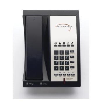 Image for TELEMATRIX® 9602MWD5 Black 1.9 GHZ 2-Line Cordless Speakerphone With 5-Button from HD Supply