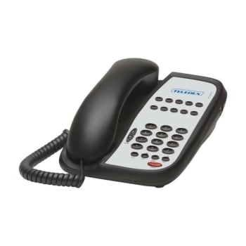 Image for Teledex® Black I Series A110 Phone from HD Supply