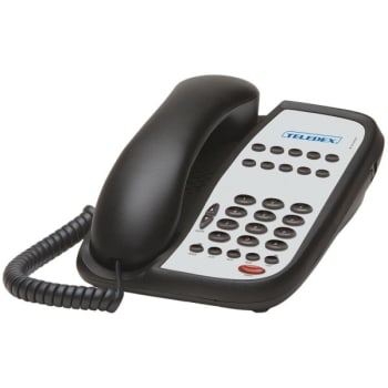 Image for TELEDEX® Black I Series A110S 1-Line Speakerphone With 10 Guest Service Key from HD Supply