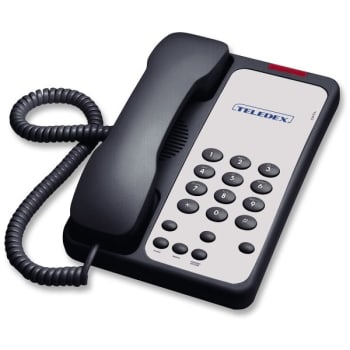Image for TELEDEX® Black Opal 1003 1-Line Phone from HD Supply