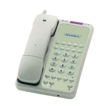 Teledex® Ash Opal Dct1910 1-Line Dect 1.9ghzz Cordless Hotel Speakerphone