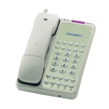 Image for TELEDEX® Opal DCT2910 1.9GHZZ ASH 2-Line DECT Cordless Hotel Speakerphone from HD Supply