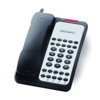 Image for Teledex® Opal Dct2910 1.9ghzz Black 2-Line Dect Cordless Hotel Speakerphone from HD Supply