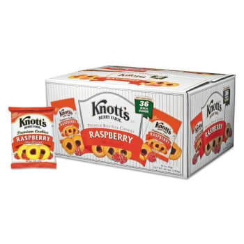 Image for Knott's Berry Farm Premium Berry Jam Shortbread Cookies, 2 Oz Pack, Case Of 36 from HD Supply