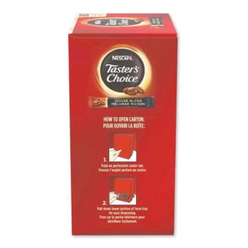 Image for Nescafe® Taster's Choice Stick Pack, House Blend, .06 Oz, Case Of 480 from HD Supply