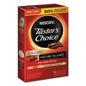 Image for Nescafe® Taster's Choice House Blend Instant Coffee, 0.1oz Stick, Case Of 72 from HD Supply