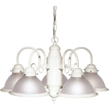 Image for Satco® 5-Light Indoor Chandelier (White) from HD Supply