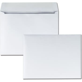 Image for Quality Park® Open Side White Booklet Envelope 9" x 12", Box Of 250 from HD Supply