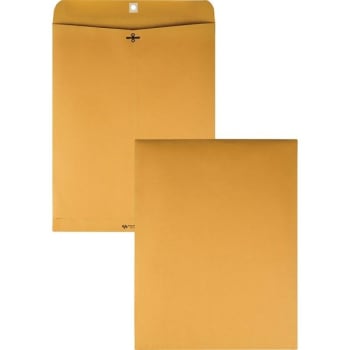 Image for Quality Park® Clasp Gummed Kraft Envelope 12" x 15-1/2", Box Of 100 from HD Supply