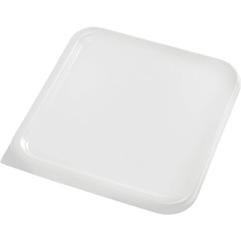 Rubbermaid 8 Quart Square Food Pan Lid (12-Pack) (White)