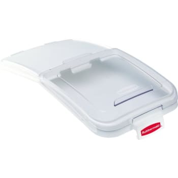 Image for Rubbermaid Food Pan Lid w/ Scoop Hook (Clear) from HD Supply