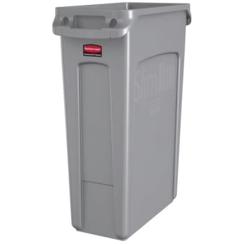 Image for Rubbermaid Slim Jim 23 Gallon Rectangle Trash Can from HD Supply