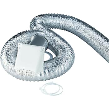 Image for Deflecto® 8' Flex Aluminum Dryer Vent Kit from HD Supply