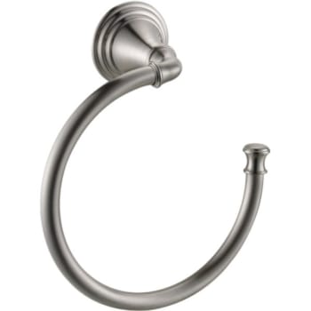 Image for Paradise Bathworks Eden Satin Nickel Towel Ring from HD Supply