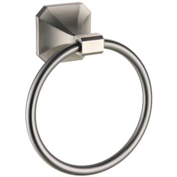 Image for Paradise Bathworks Valhalla Satin Nickel Towel Ring from HD Supply