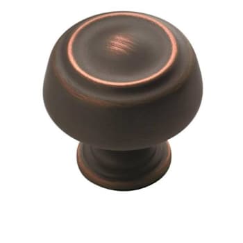 Amerock Kane 1-3/16 In, 30 Mm Diameter Oil-Rubbed Bronze Cabinet Knob