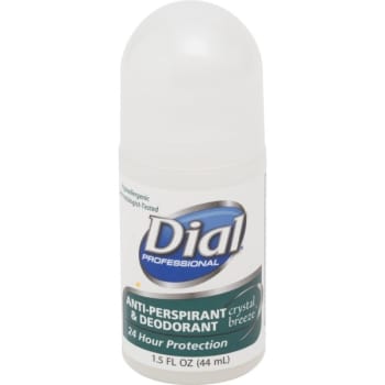 Image for Dial Scented Anti-Perspirant Roll-On Deodorant 1.5 Ounce Case Of 48 from HD Supply