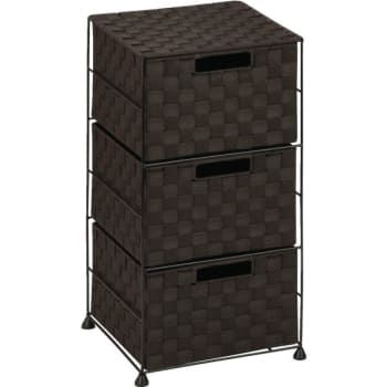 Image for Honey-Can-Do 3-Drawer Wheeled Cart Espresso from HD Supply