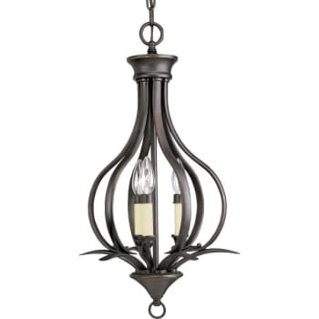Image for Progress Lighting Trinity 14 In. 3-Lamp Led Entryway Lighting (Antique Bronze) from HD Supply