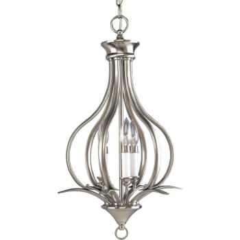 Image for Progress Lighting Trinity 14 in. 3-Lamp LED Entryway Lighting (B. Nickel) from HD Supply