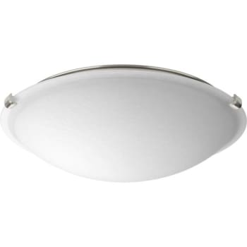 Image for Progress Lighting LED 16" Dome Brushed Nickel One-Light Flush Mount Fixture from HD Supply