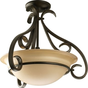 Image for Progress Lighting Torino 18 in. 3-Lamp LED Entryway Lighting (Bronze) from HD Supply