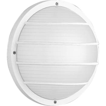Image for Progress Lighting LED Bulkheads White One-Light Wall Or Ceiling Mount Fixture from HD Supply